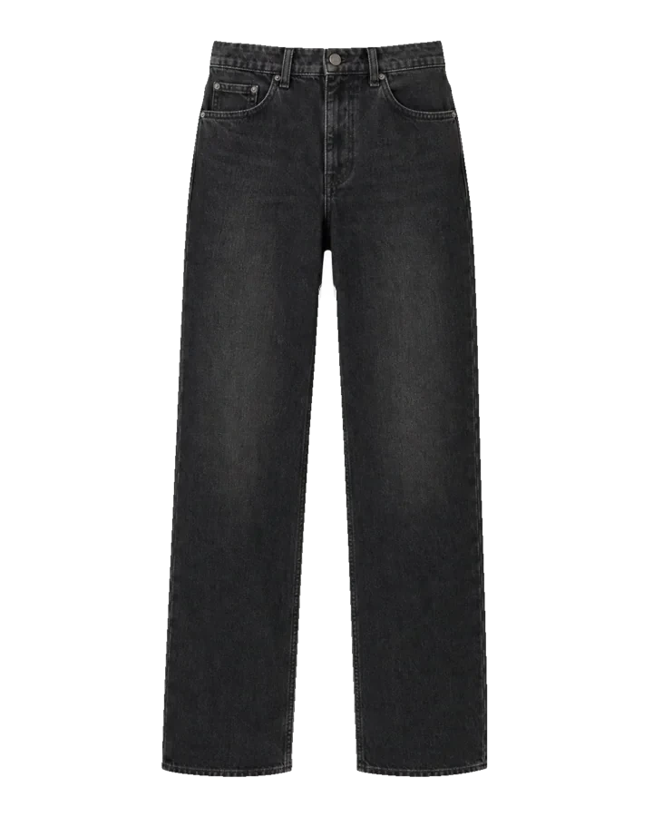 Jeans negros lavados