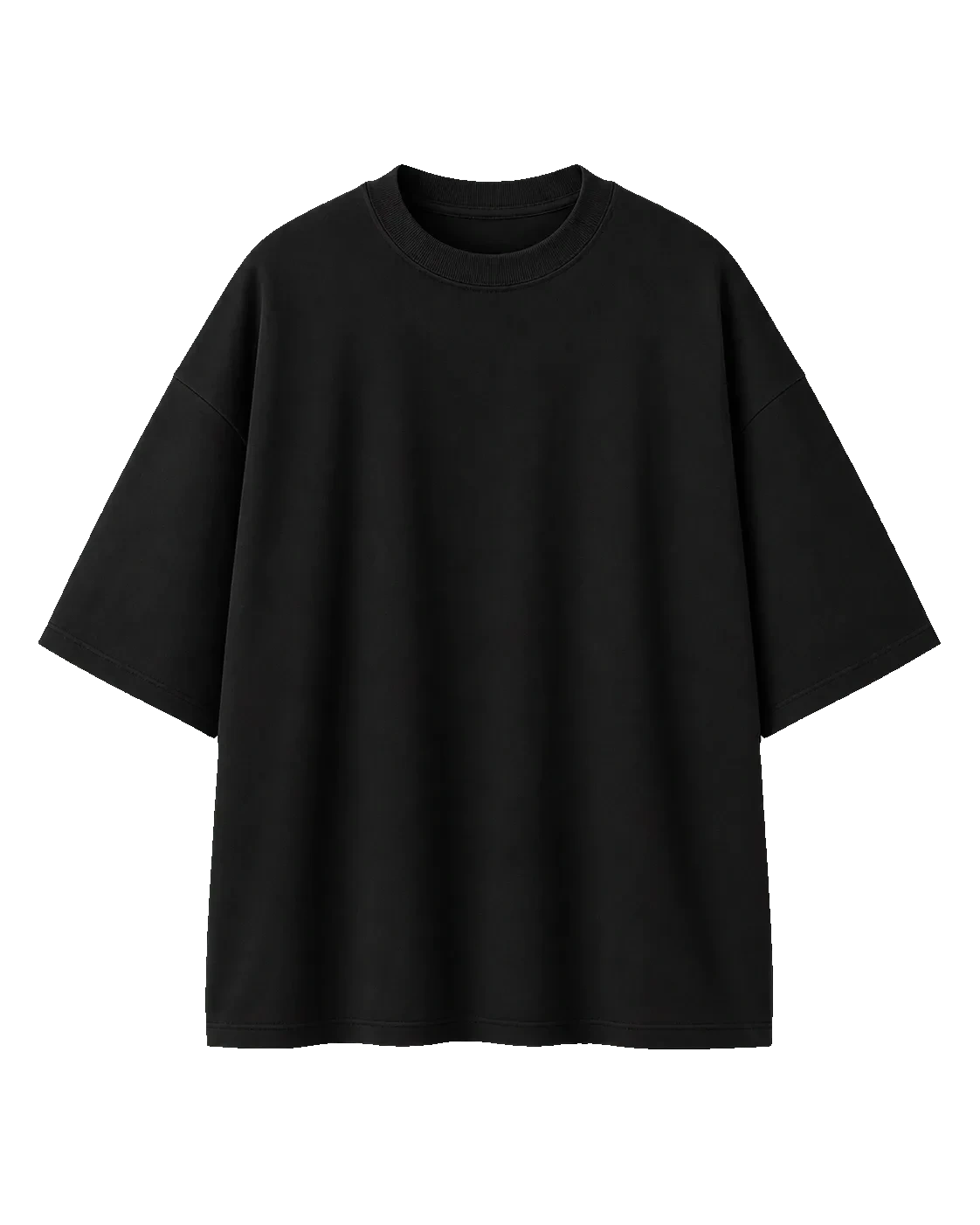 Camiseta negra oversize
