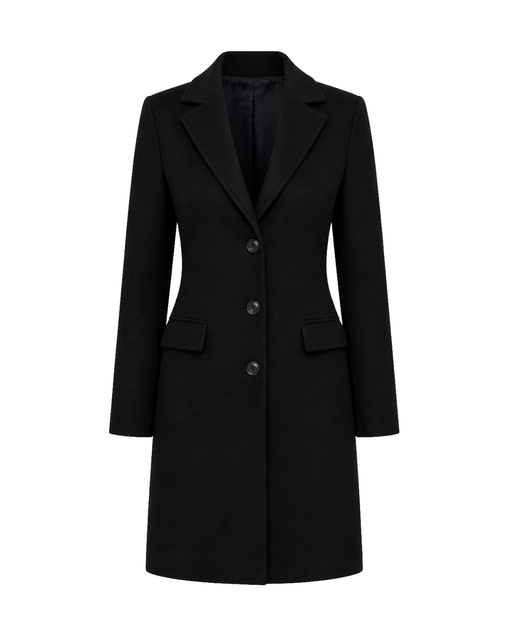 Black Tailored Coat