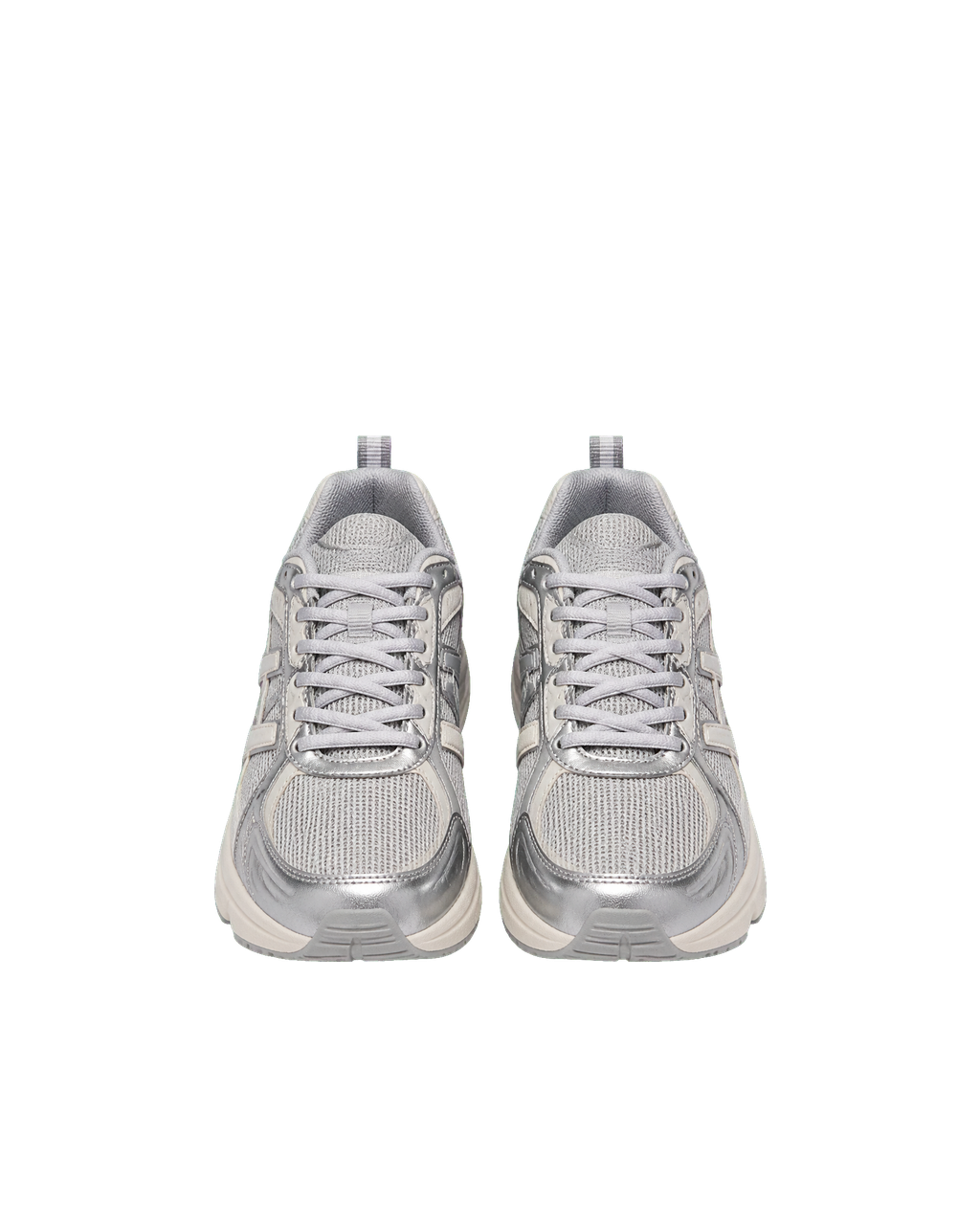 Silver Retro Runners