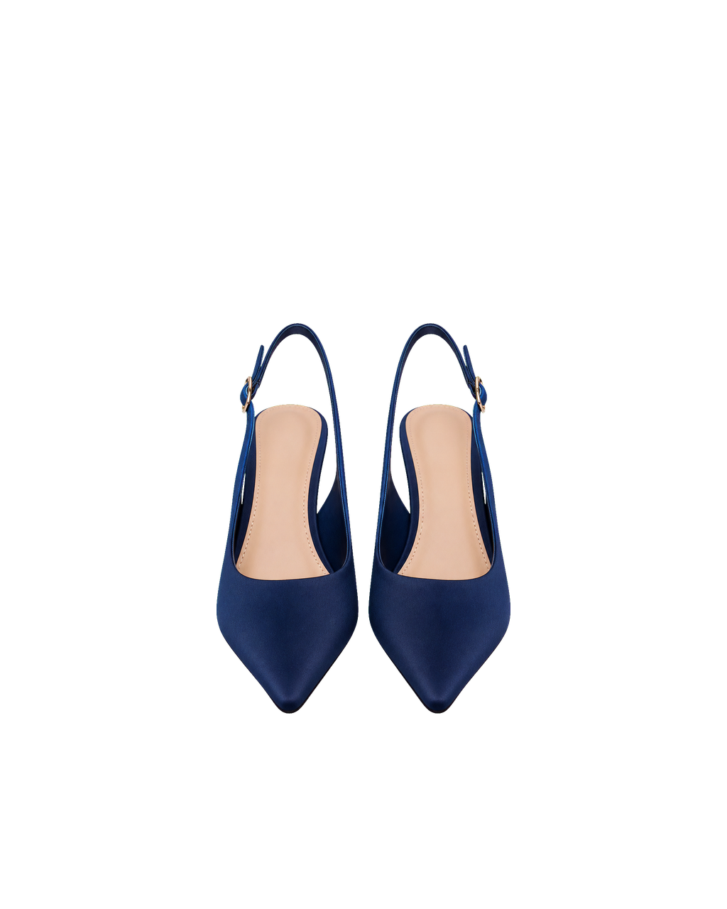 Navy Slingback Heels
