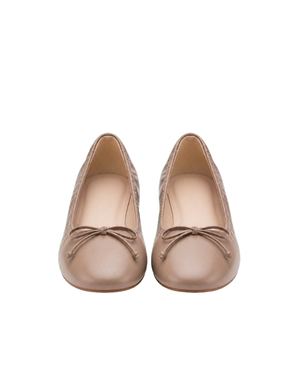 Taupe Ballet Flats