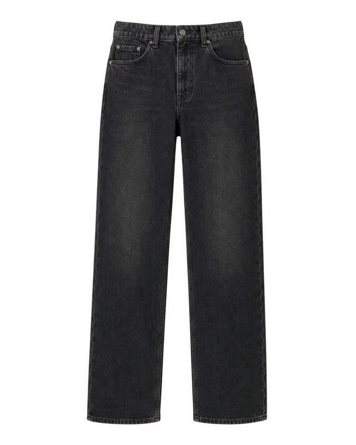 Jeans negros lavados